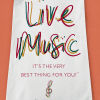 Live Music TealTowel3 Live Music TealTowel