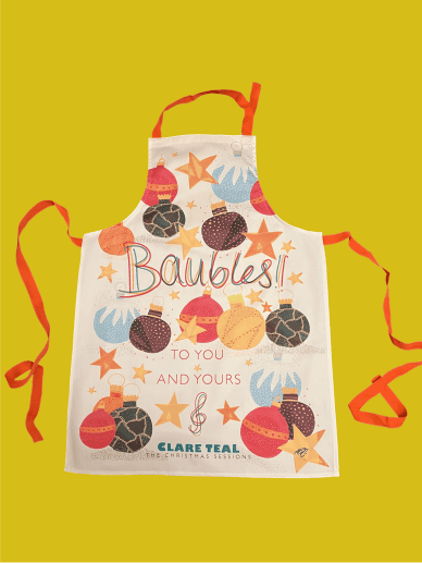 Apron green Baubles Apron (Christmas)