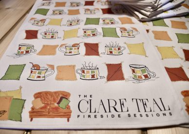 Fireside TealTowel (Cushion/Mug)