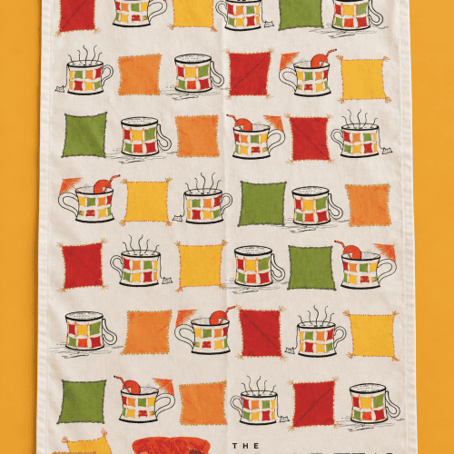 Fireside TealTowel (Cushion/Mug)