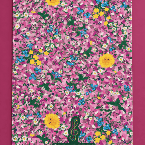 Cherry Blossom TealTowel